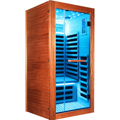 Single-person sauna room