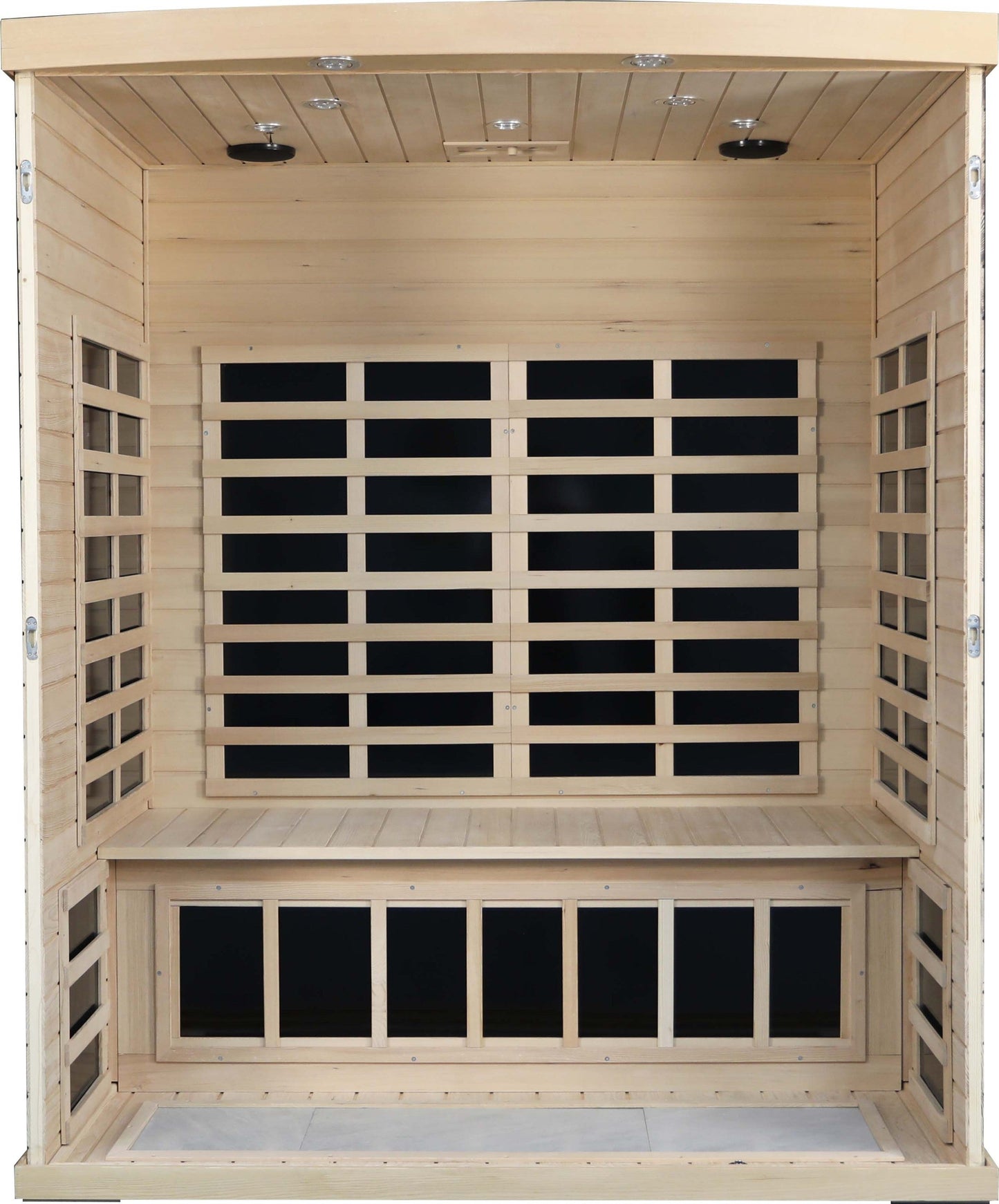 Low EMF Three person Far infrared sauna room (Front & Rear)