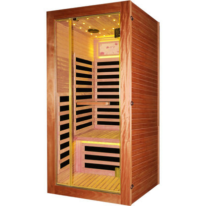 Single-person sauna room
