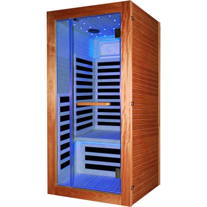 Single-person sauna room