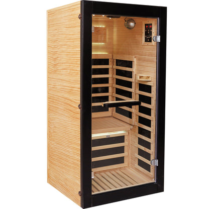 Single-person sauna cabin