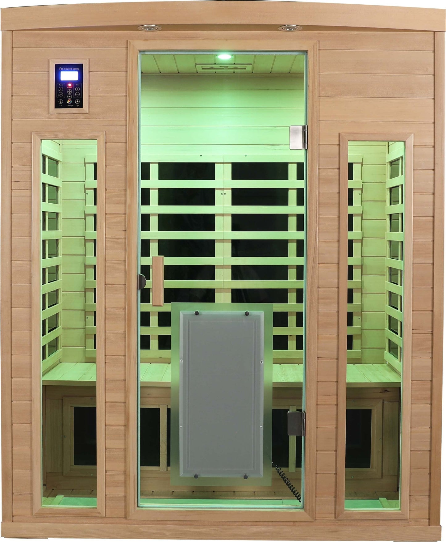 Low EMF Three person Far infrared sauna room (Roof & Floor)