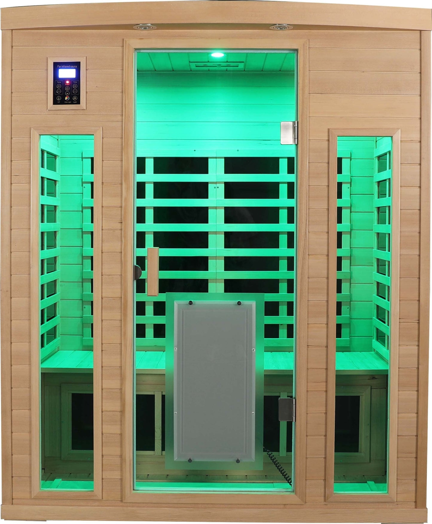 Low EMF Three person Far infrared sauna room (Roof & Floor)