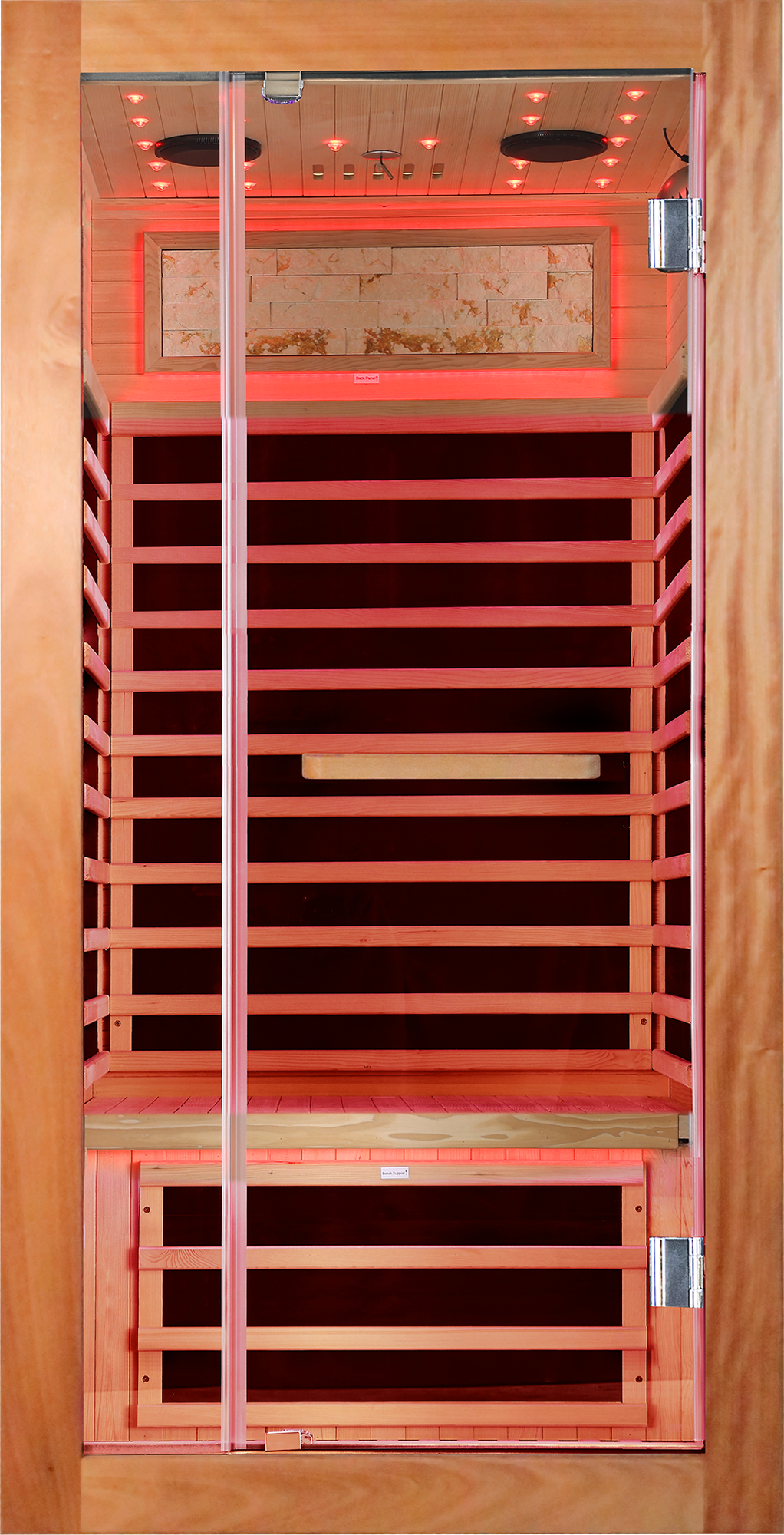 Single-person sauna room