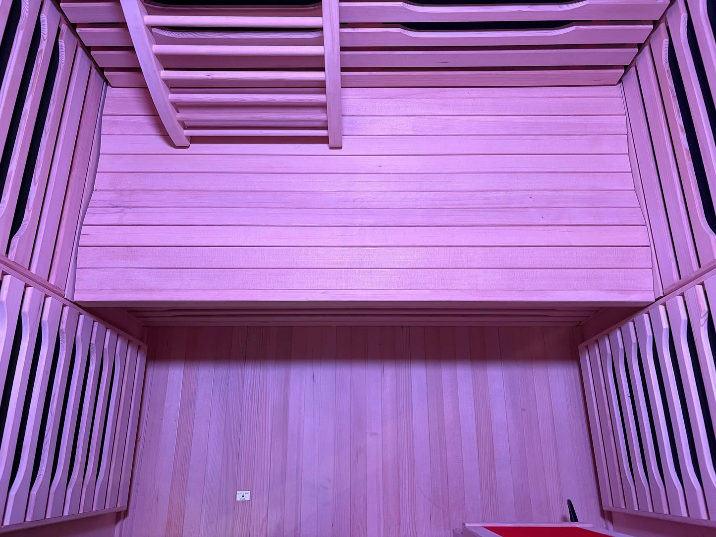 Blisspod | Milano | Full Spectrum Sauna | Canadian Hemlock Wood | Ultra Low EMF | 5 Far Infrared & 1 Red Glass Heater | Chromotherapy | Upto 2 Person