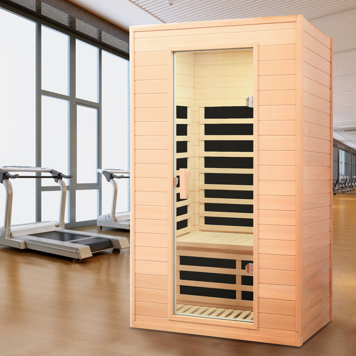 Hemlock Two-Person Far Infrared Indoor Sauna Room