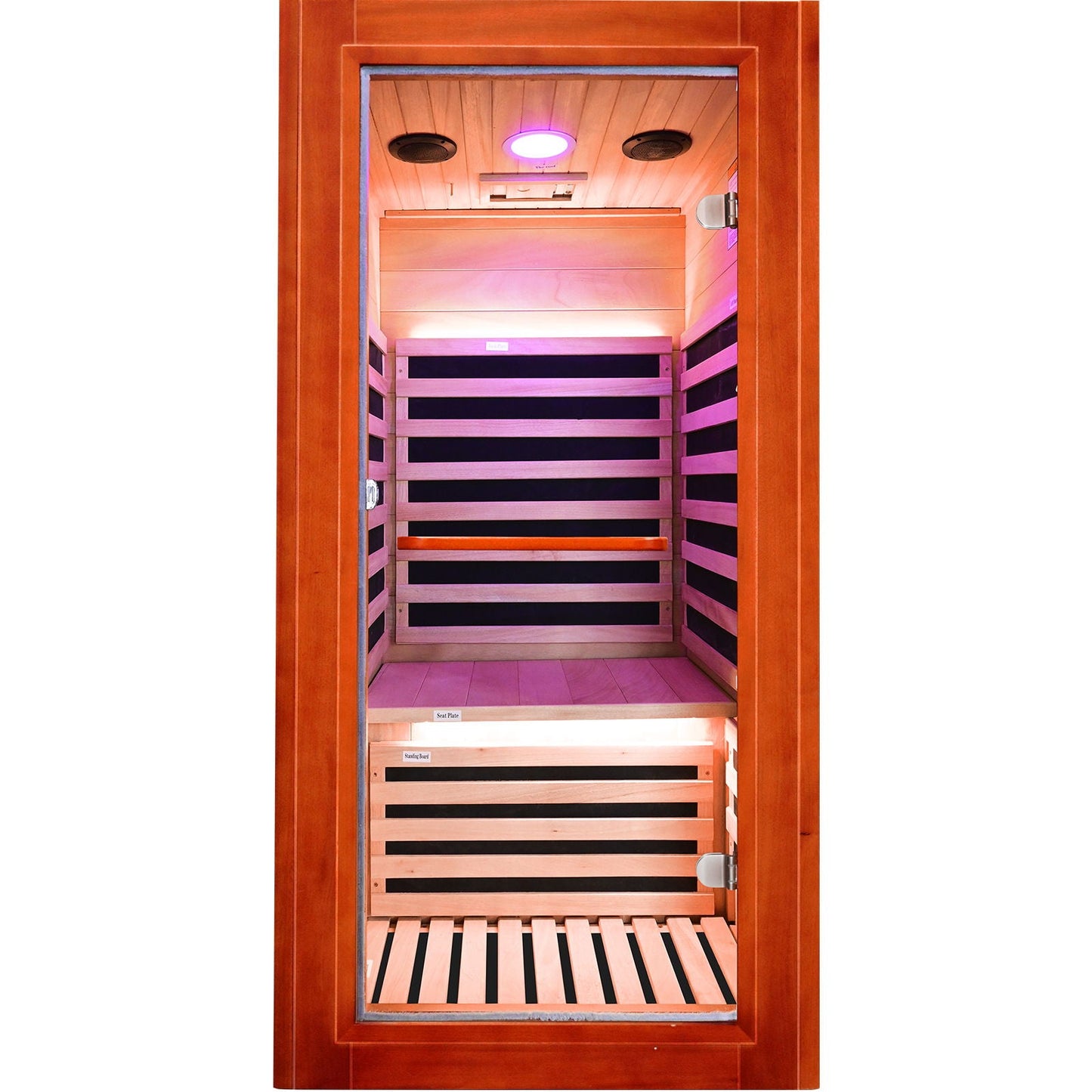 Oguman - Infrared Sauna Room Single With Whole Body Heating - Natural