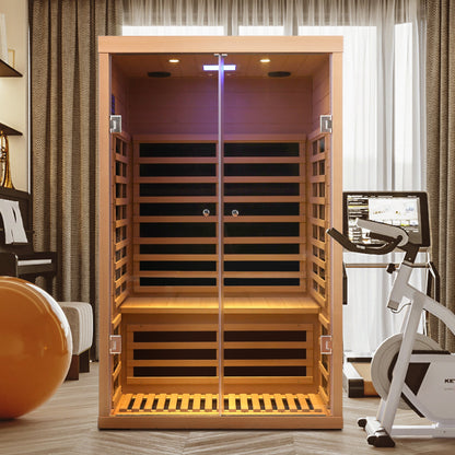 Luxury Indoor Far Infrared Sauna Room for Two