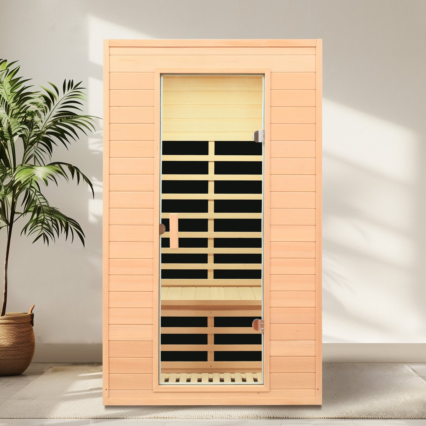 Hemlock Two-Person Far Infrared Indoor Sauna Room