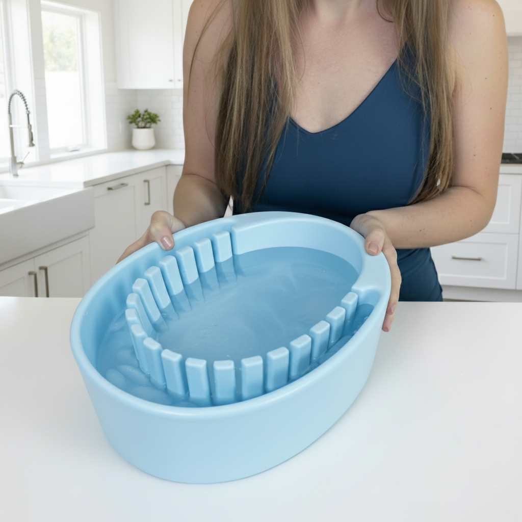 Face Plunge Pure - Facial Cold Plunge Bowl with Ice Chamber