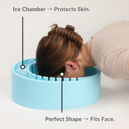 Face Plunge Pure - Facial Cold Plunge Bowl with Ice Chamber