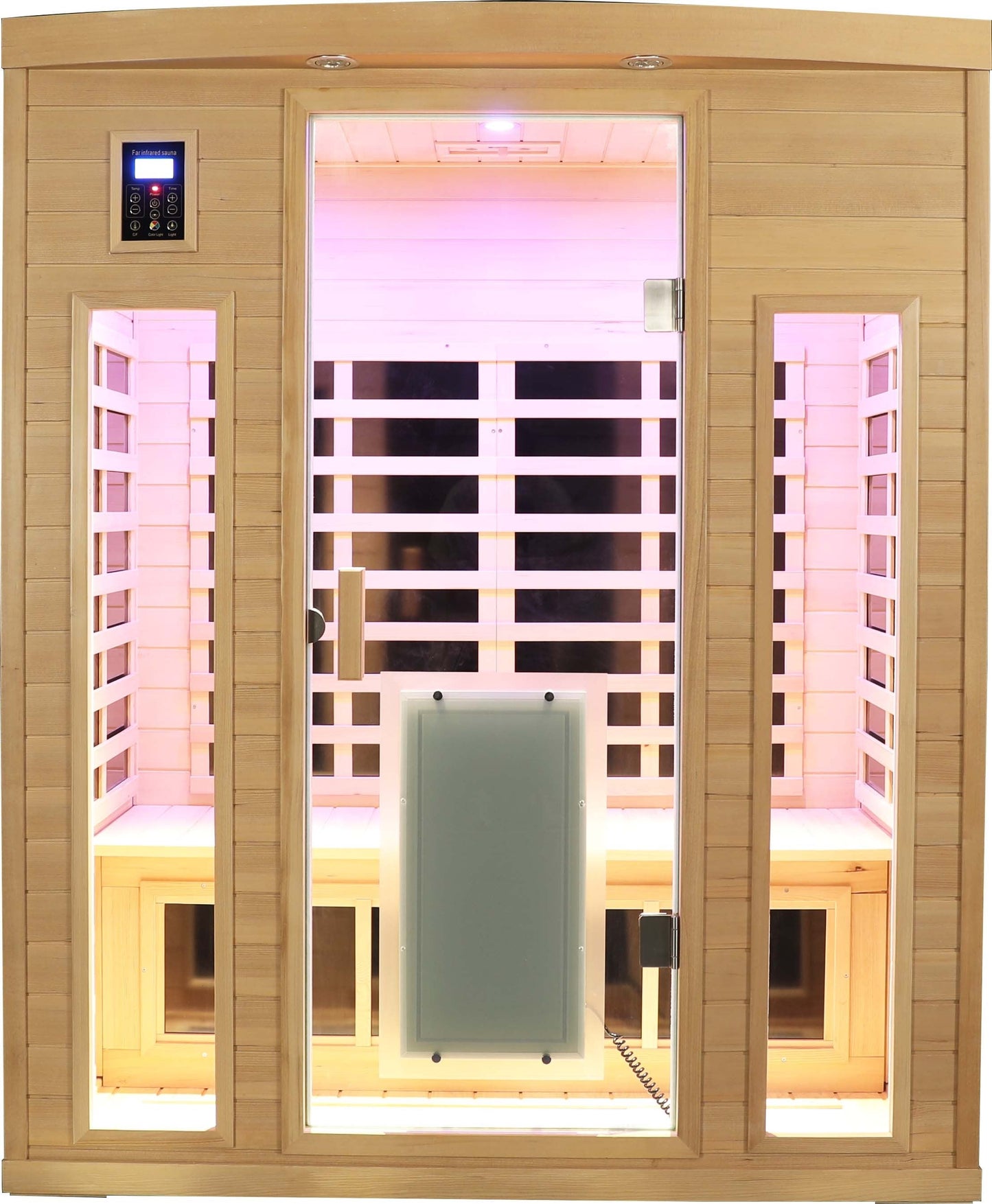 Low EMF Three person Far infrared sauna room (Roof & Floor)