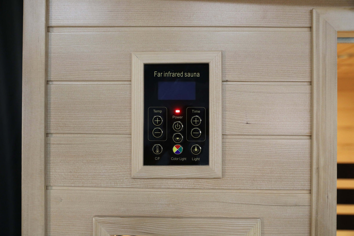 Low EMF Three person Far infrared sauna room (Front & Rear)