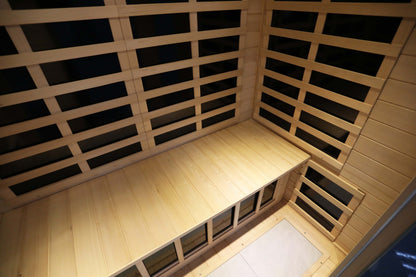 Low EMF Three person Far infrared sauna room (Front & Rear)