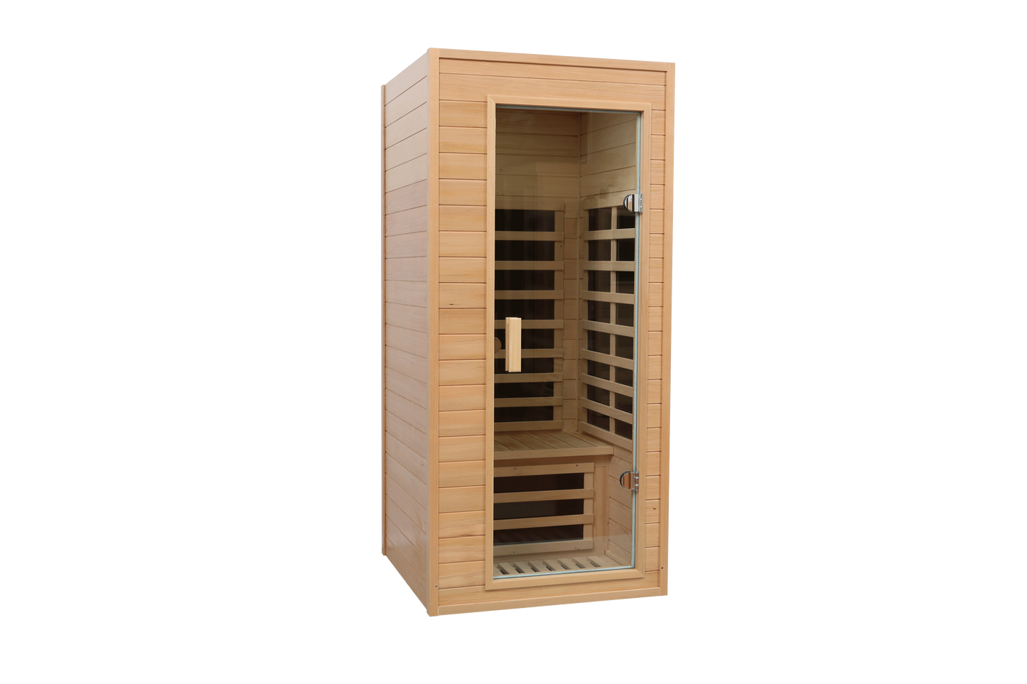 Hemlock One-person far infrared roof embedded indoor sauna room (Left & Right)