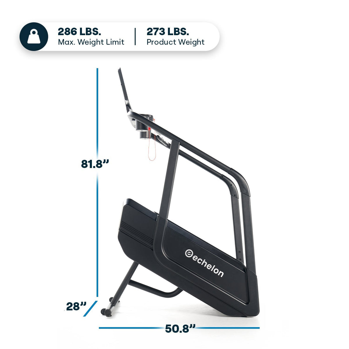 Echelon Summit Stairmill Home - 22″ HD Touchscreen