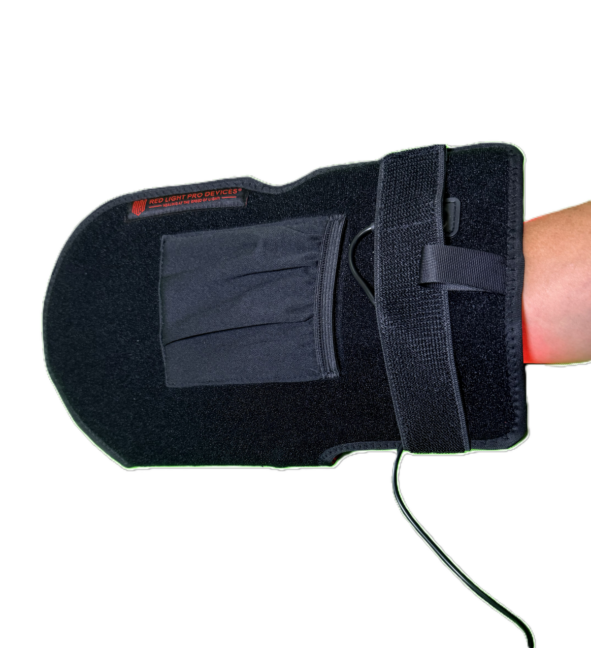 Red Light Therapy Hand & Wrist Glove  13.5" x 7.5"| 1080 High-Power LEDs + 12V Car Adapter