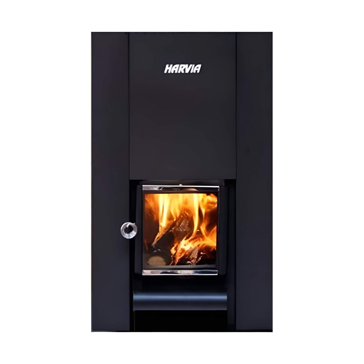 Harvia Linear Black Wood Sauna Stove With Sauna Stones [WK16/20/28OC] (SAK15368)