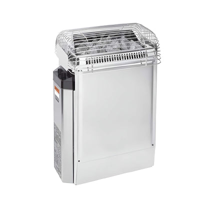 Harvia Topclass KV Stainless Steel Sauna Heater With Built-In Temperature Controls & Sauna Stones [JKV45/60/80] (SAK31695)