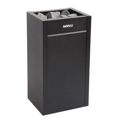 Harvia HL6U1 Virta Series 6kW Stainless Steel Sauna Heater at 240V 1PH Black