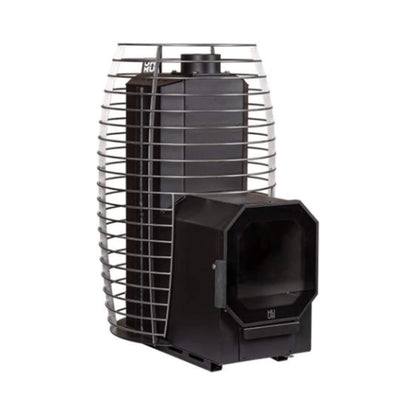 Huum Hive Flow LS 9.8KW Wood-Burning Sauna Stove With Firebox Extension & Sauna Stones [H1016012] (SAK53412)