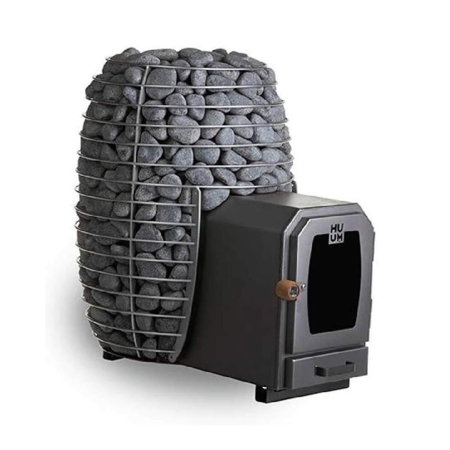 Huum Hive Wood LS 17KW Sauna Stove With Firebox Extension & Sauna Stones [H1010012] (SAK17894)