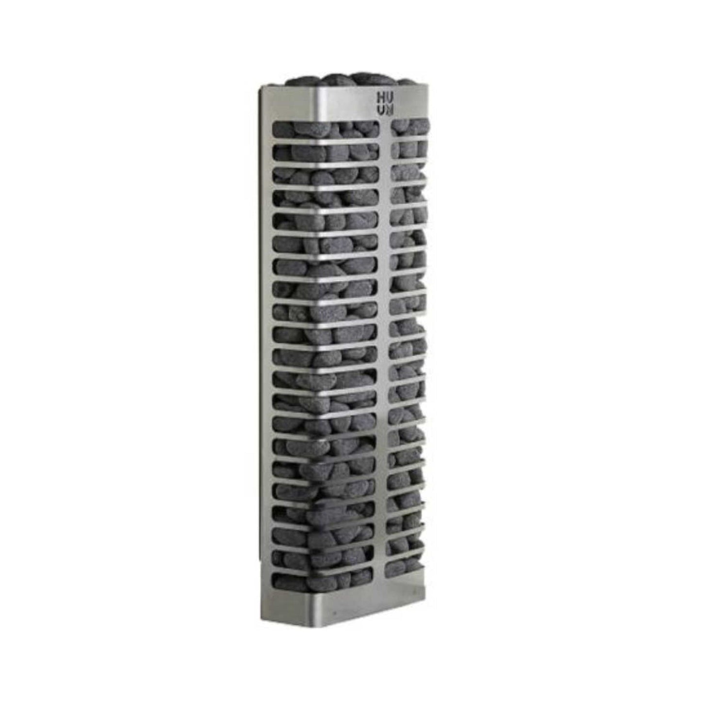 Huum Steel Mini Series 4 Stainless Steel Wall Mount 3.5KW Sauna Heater With Digital Controller & Sauna Stones (SAK91573)