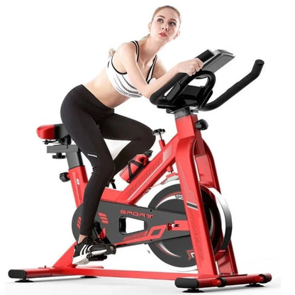 Indoor Spin Bike - Magnetic Exercise Cycle