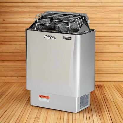 Harvia KIP80W JH80W2401I Kip Series 8kW Stainless Steel Sauna Heater at 240V 1PH Stainless Steel