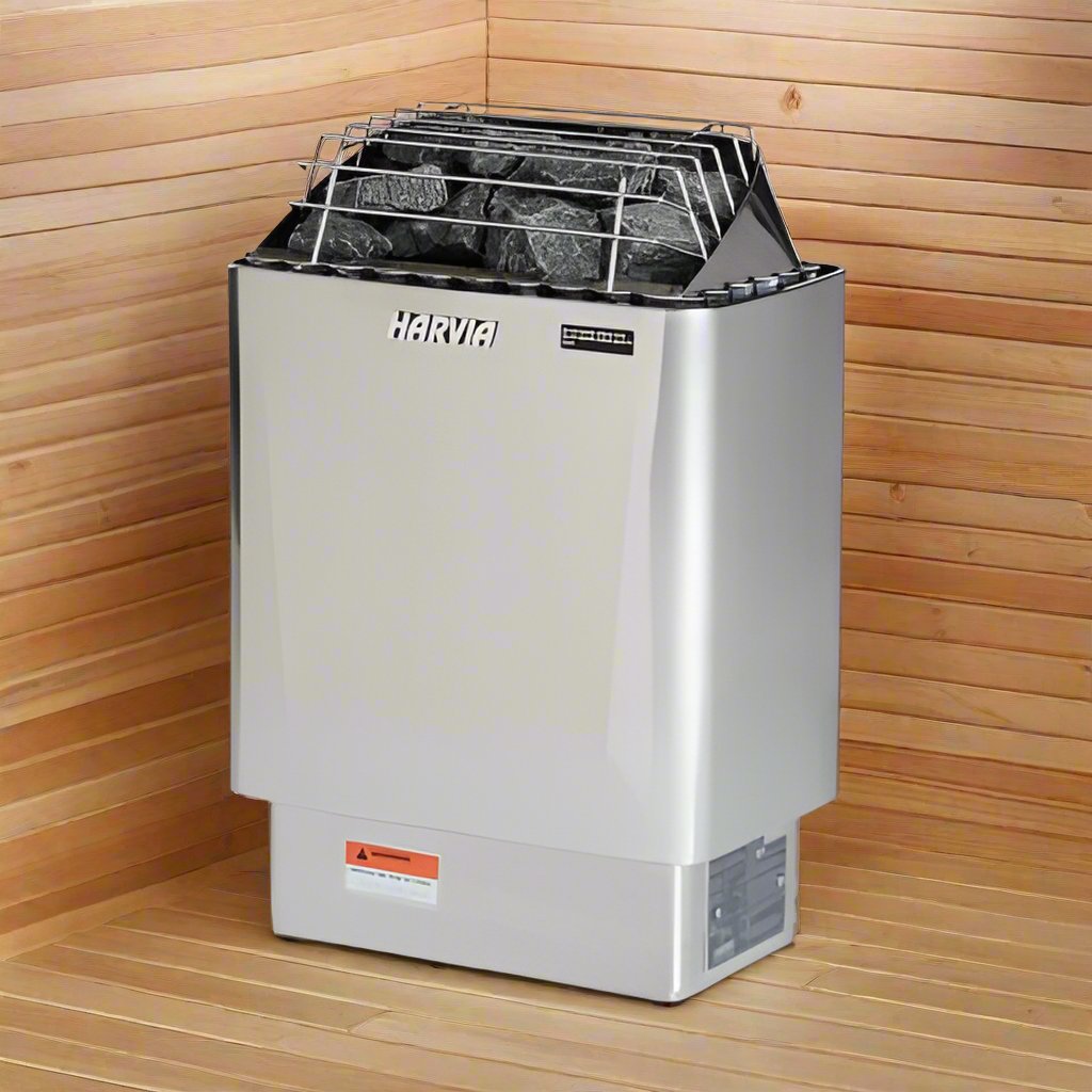 Harvia JH80W2083I KIP80W Kip Series 8kW Stainless Steel Sauna Heater at 208V 3PH JH80W2083I