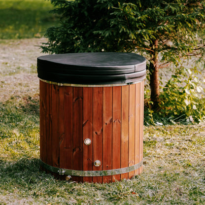 Premium 1-Person Fully-Assembled ThermoWood® Cold Plunge Tub (SAK80914)