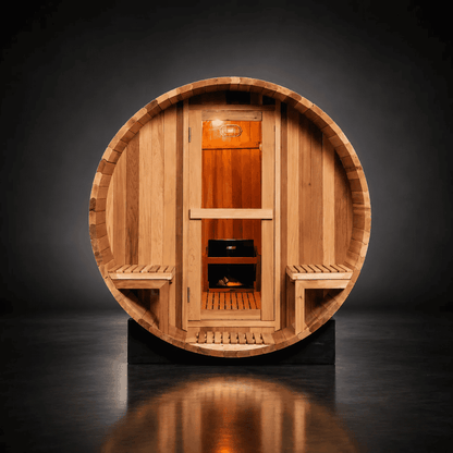 Handmade Sauna Red Cedar Electric Heat