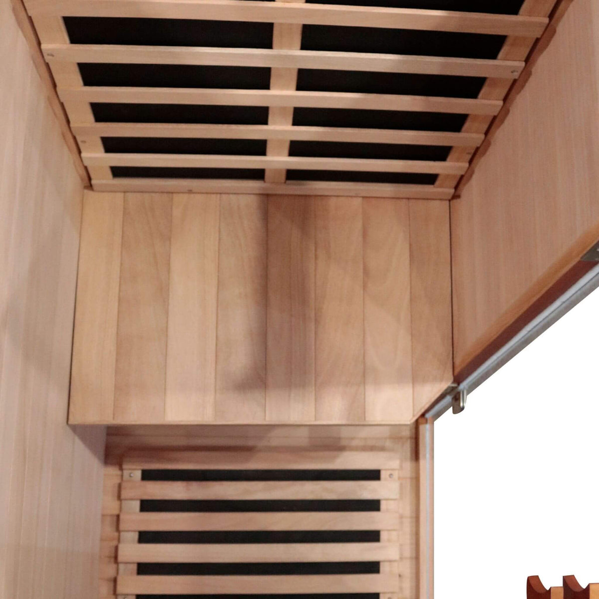 Maison Single-Person Infrared Sauna Room With Bluetooth Music Player And Ambient Light (SAK62941)