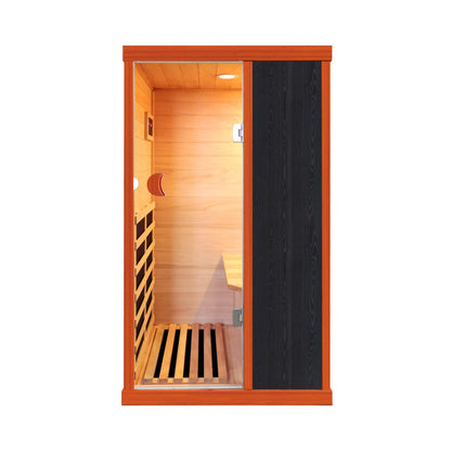 Maison Single-Person Infrared Sauna Room With Bluetooth Music Player And Ambient Light (SAK62941)