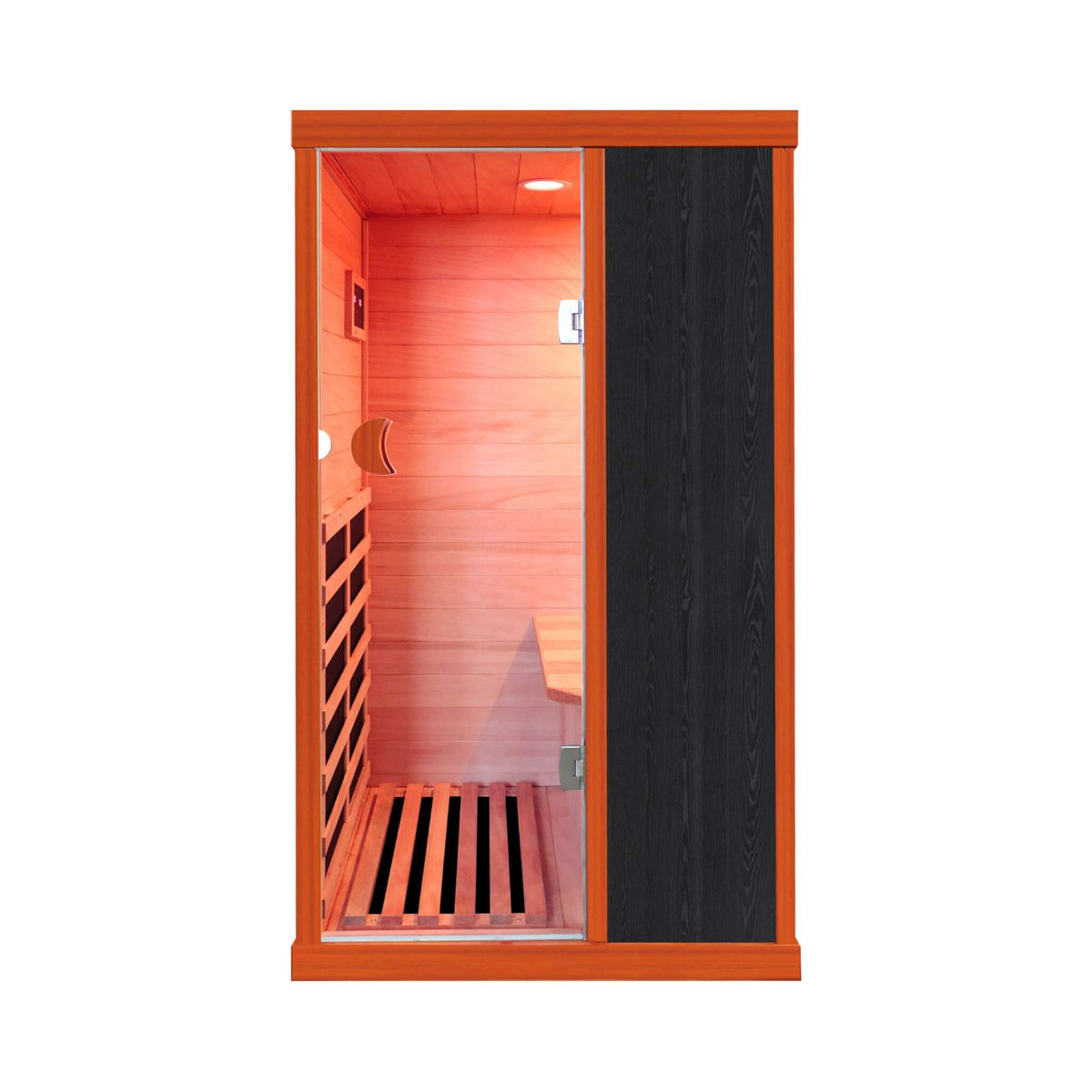 Maison Single-Person Infrared Sauna Room With Bluetooth Music Player And Ambient Light (SAK62941)