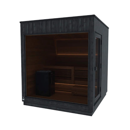 ThermaSol Nordic Misty 2-5 Person Fully-Assembled Outdoor Modular Sauna Cabin [Made-To-Order] [14-KIR] (SAK17365)