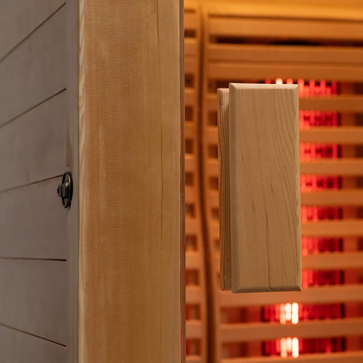 Luma 2-Person Indoor Hybrid Sauna Room With Infrared And 3.5KW Steam Heater [Made-To-Order] (SAK83750)